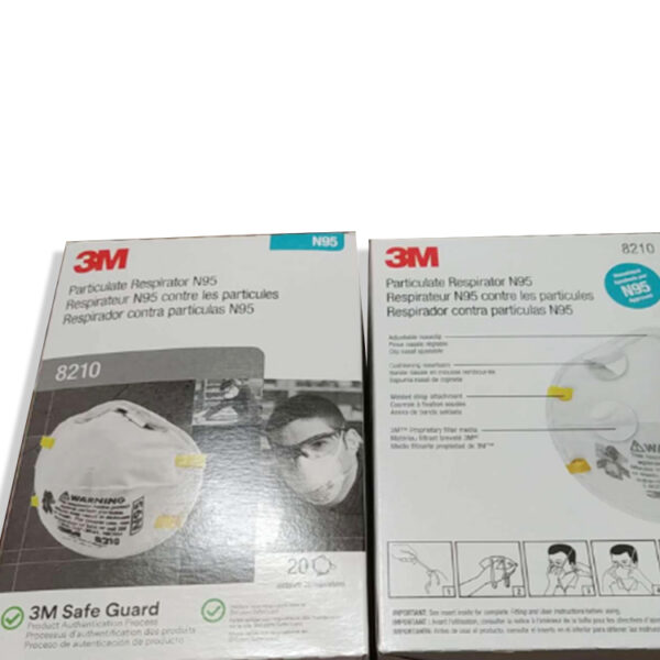 3M 8210 N95 Mask - Image 2